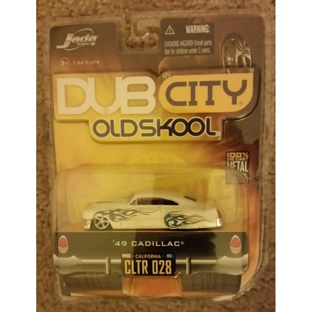 2006 JADA DUB CITY OLD SKOOL '49 CADILLAC SCALE 1:64 Wave 3 NEW in PKG
